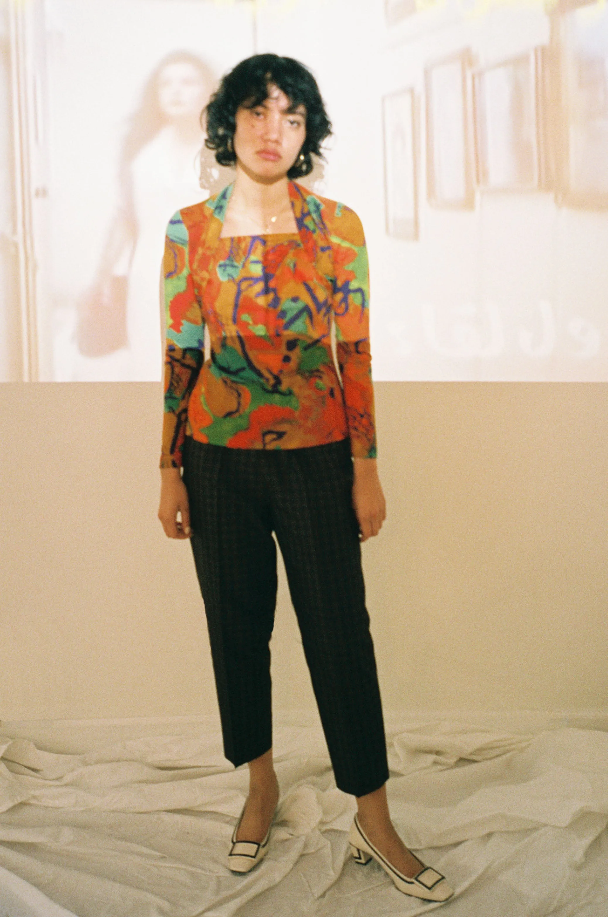 Carlotta Top — Abstract