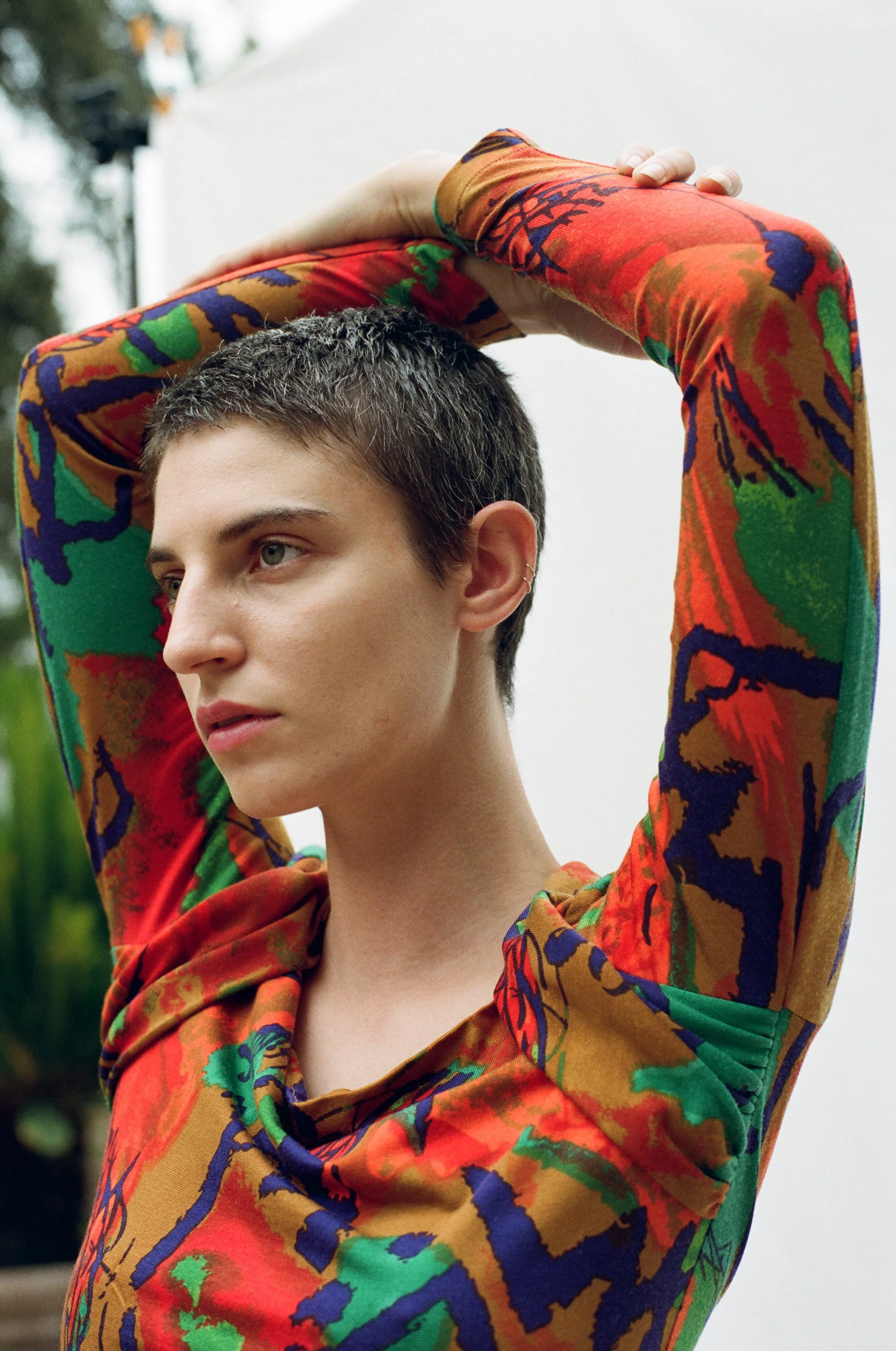 Carlotta Top — Abstract