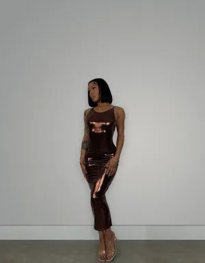 Chocolate Maxi Dress