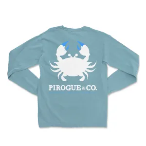 Classic Crab Long Sleeve | Serene Blue