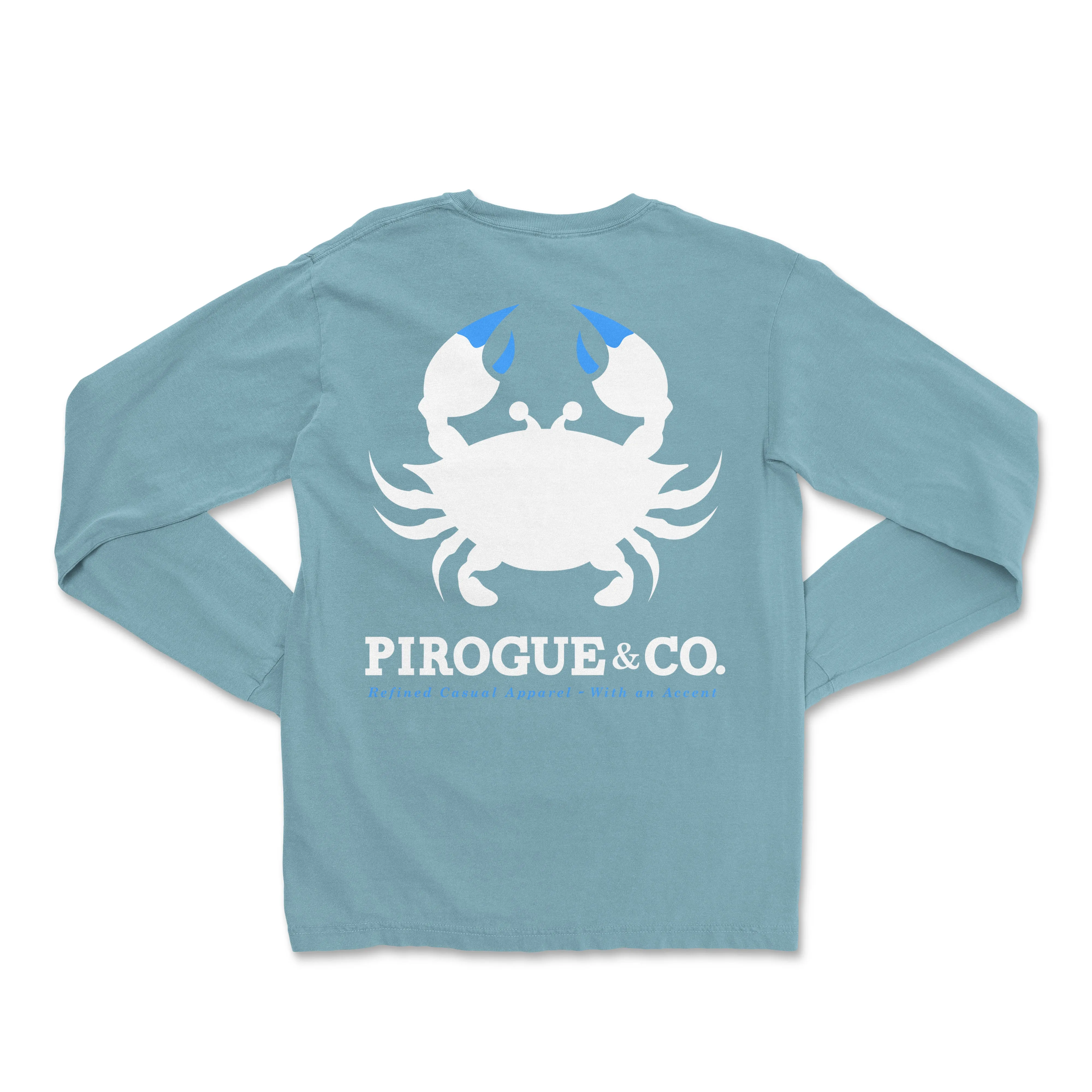 Classic Crab Long Sleeve | Serene Blue
