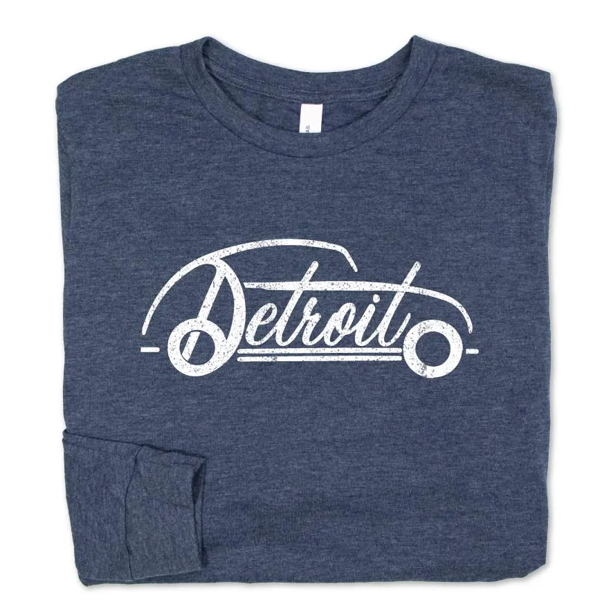Classic Detroit long sleeve tee
