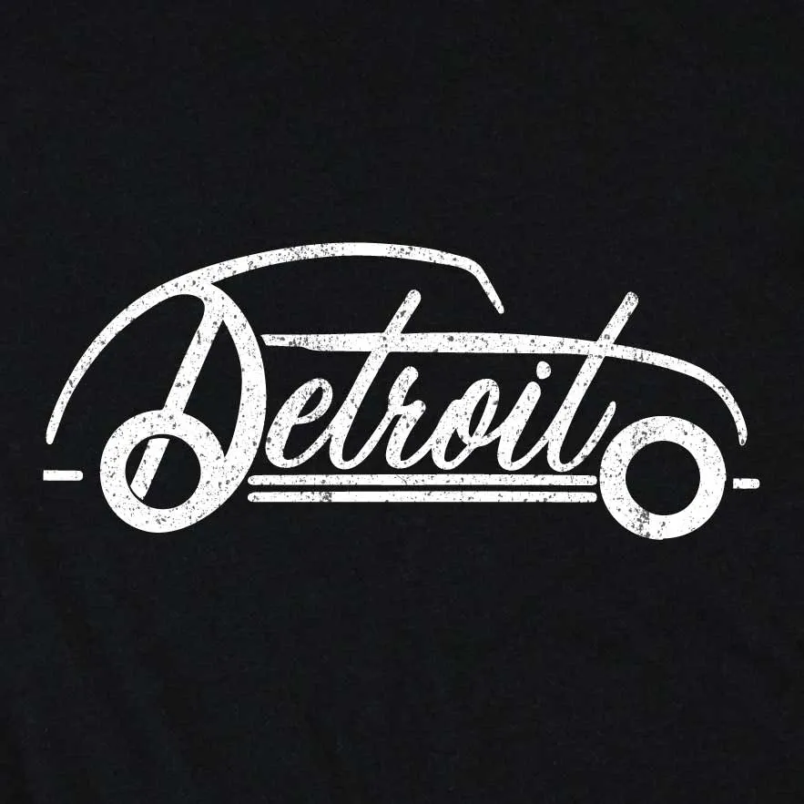 Classic Detroit long sleeve tee