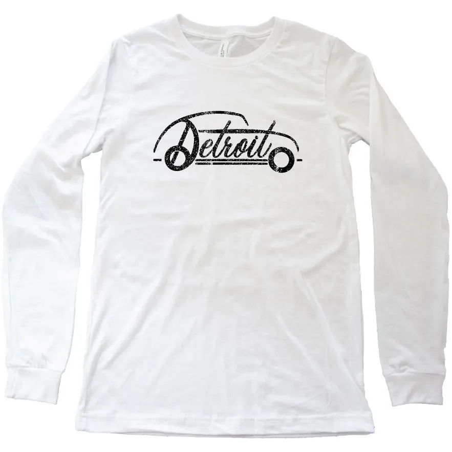 Classic Detroit long sleeve tee
