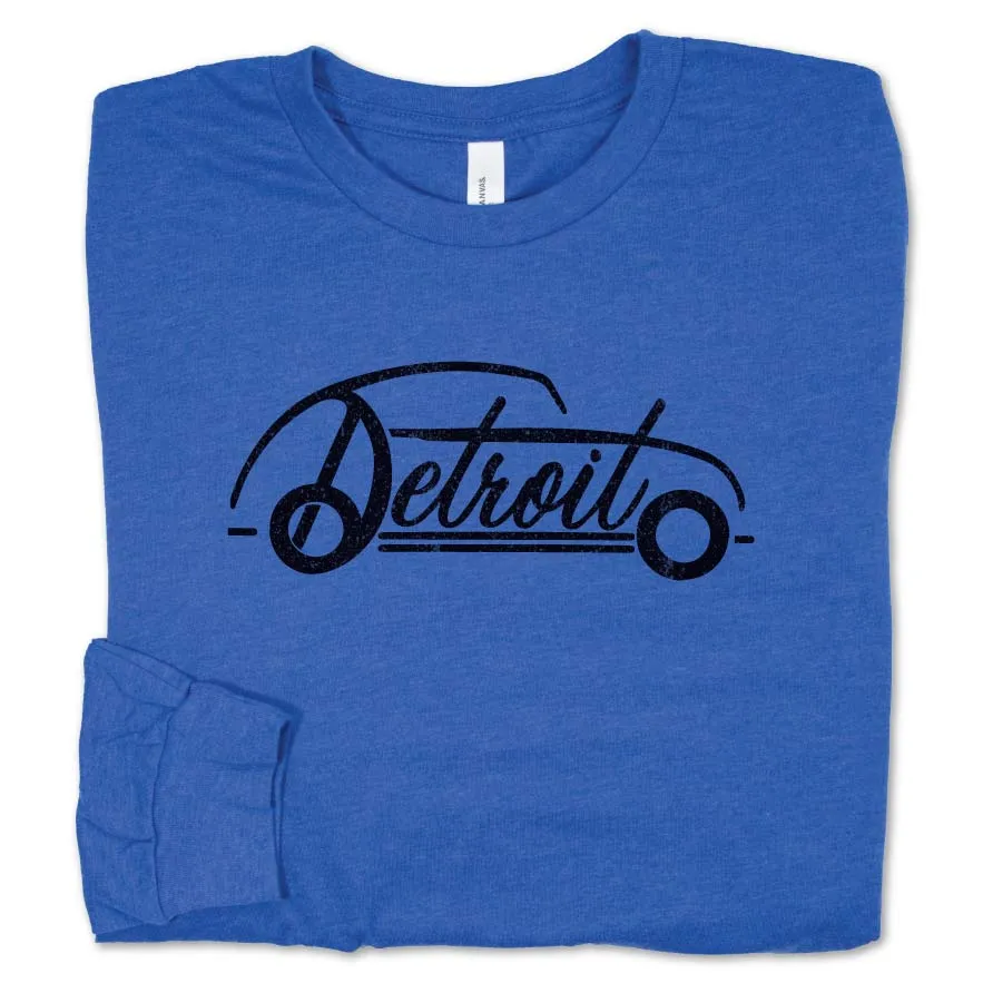 Classic Detroit long sleeve tee