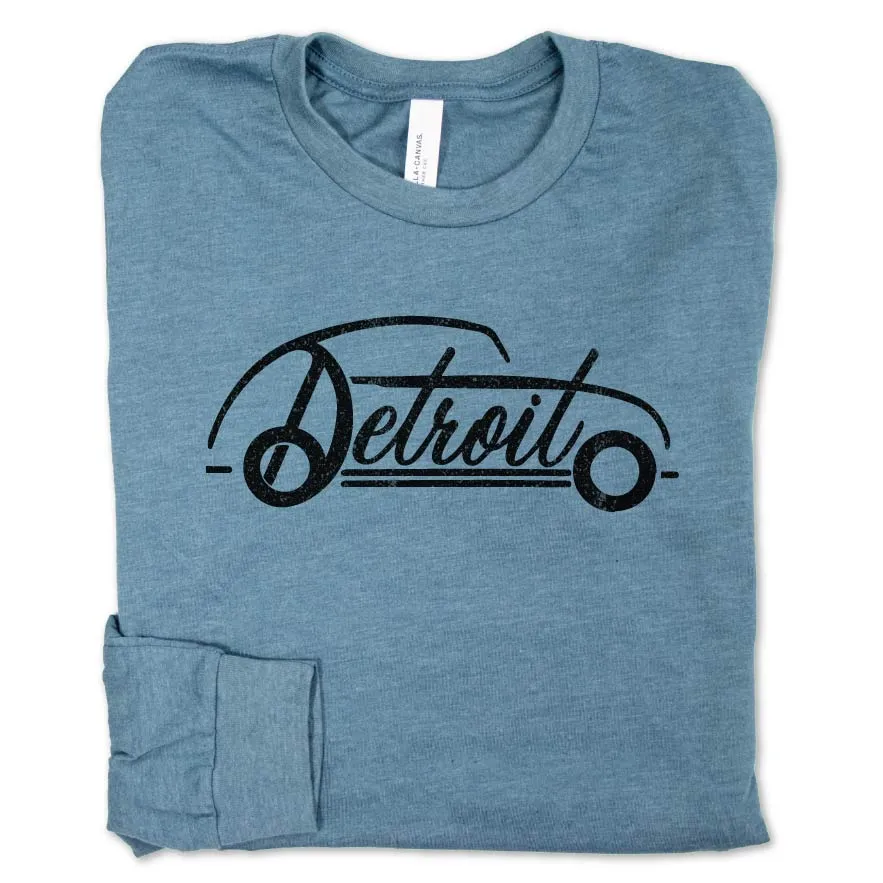 Classic Detroit long sleeve tee