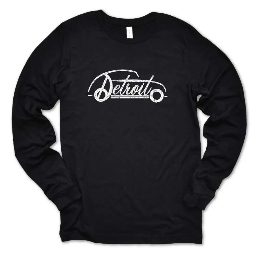 Classic Detroit long sleeve tee