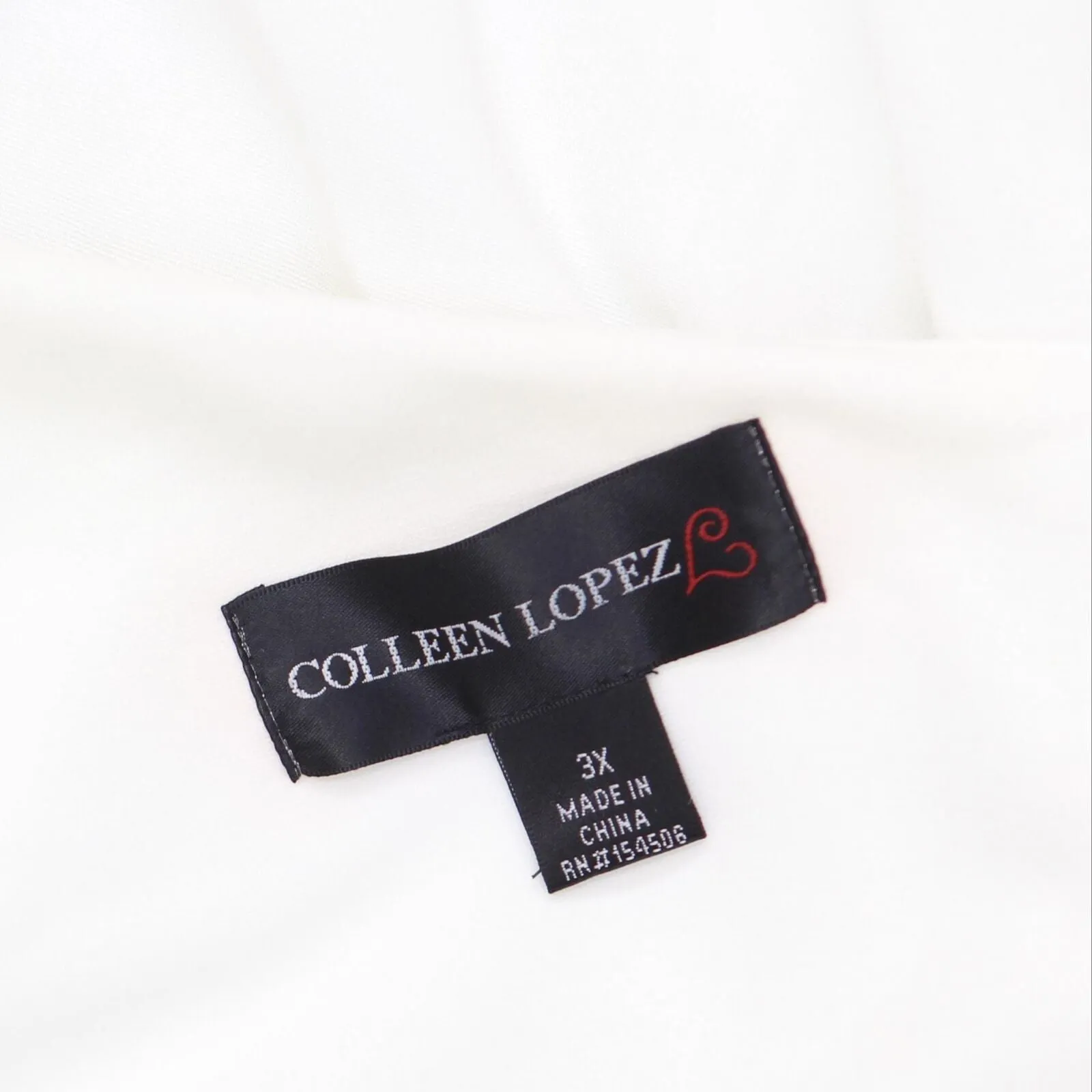 Colleen Lopez Womens Plus Size Asymmetric Off-Shoulder Flounce Top White 3X
