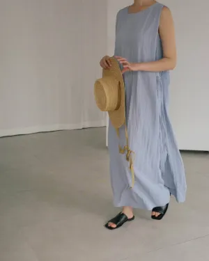 COLUMN DRESS LILAC