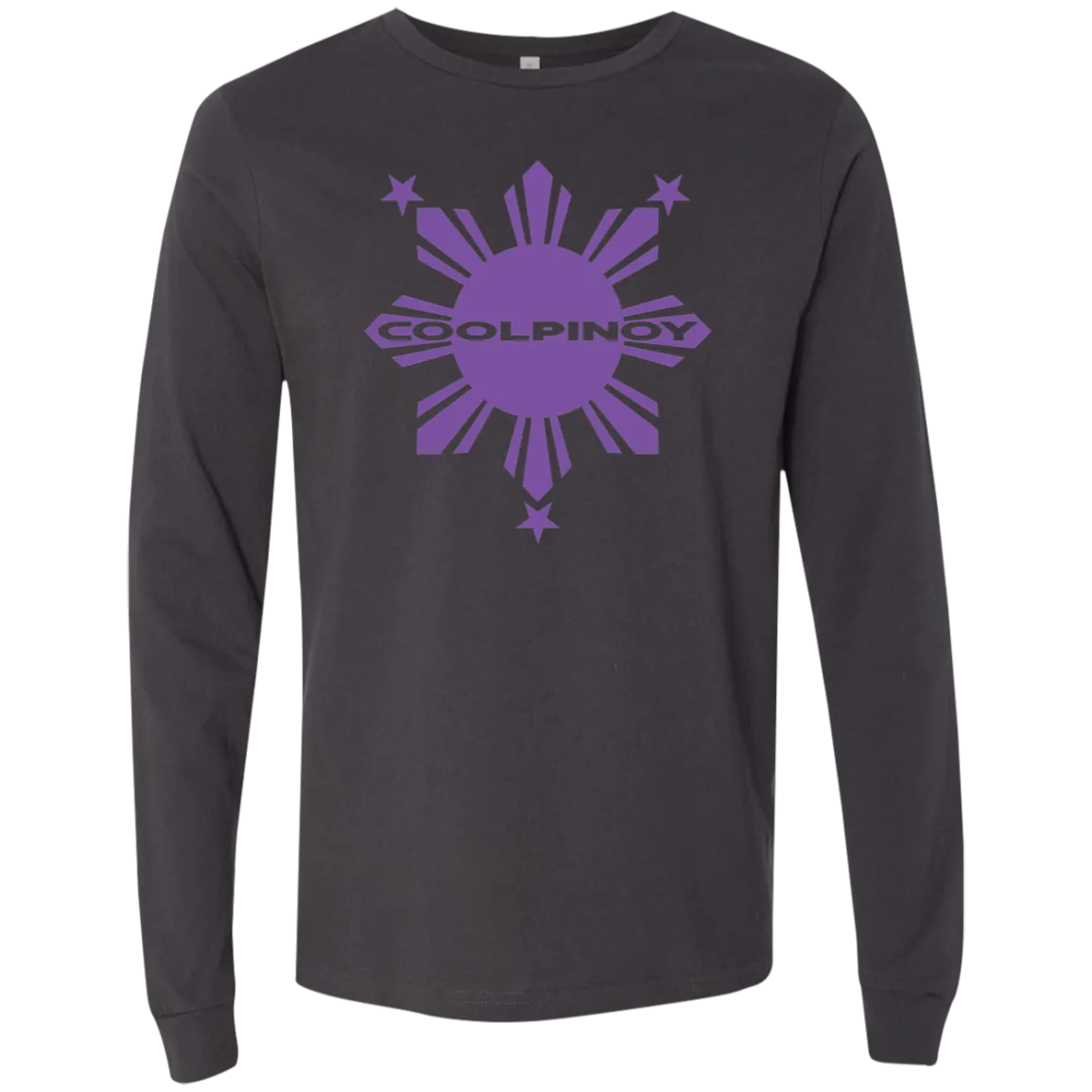 CoolPinoy Ube Unisex Jersey Long Sleeve T-Shirt