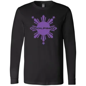 CoolPinoy Ube Unisex Jersey Long Sleeve T-Shirt