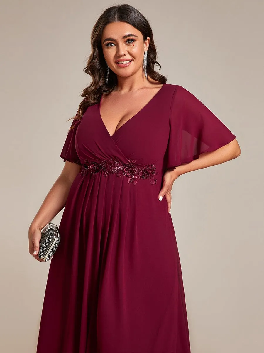 Corrieanne burgundy Mother of the bride/groom dress Express NZ wide