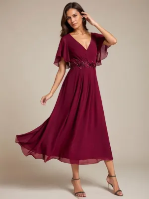 Corrieanne burgundy Mother of the bride/groom dress Express NZ wide
