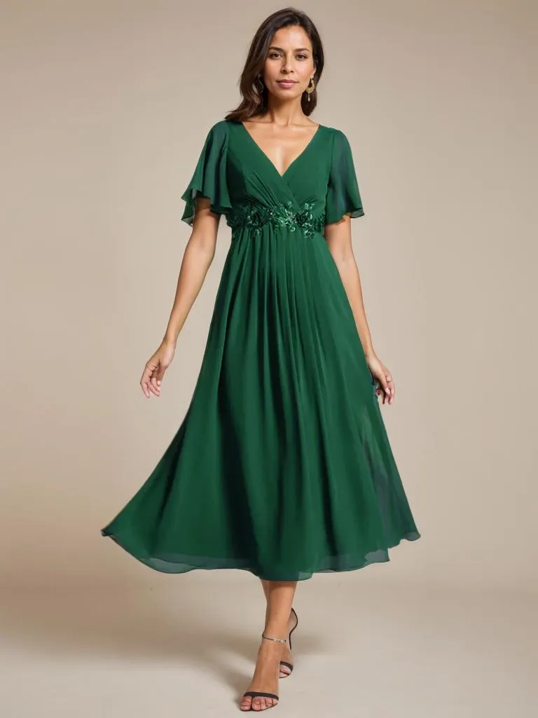 Corrieanne emerald Mother of the bride/groom dress s22 Express NZ wide