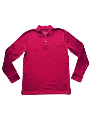 Crewcuts Kids Boys Long Sleeve Polo Shirt