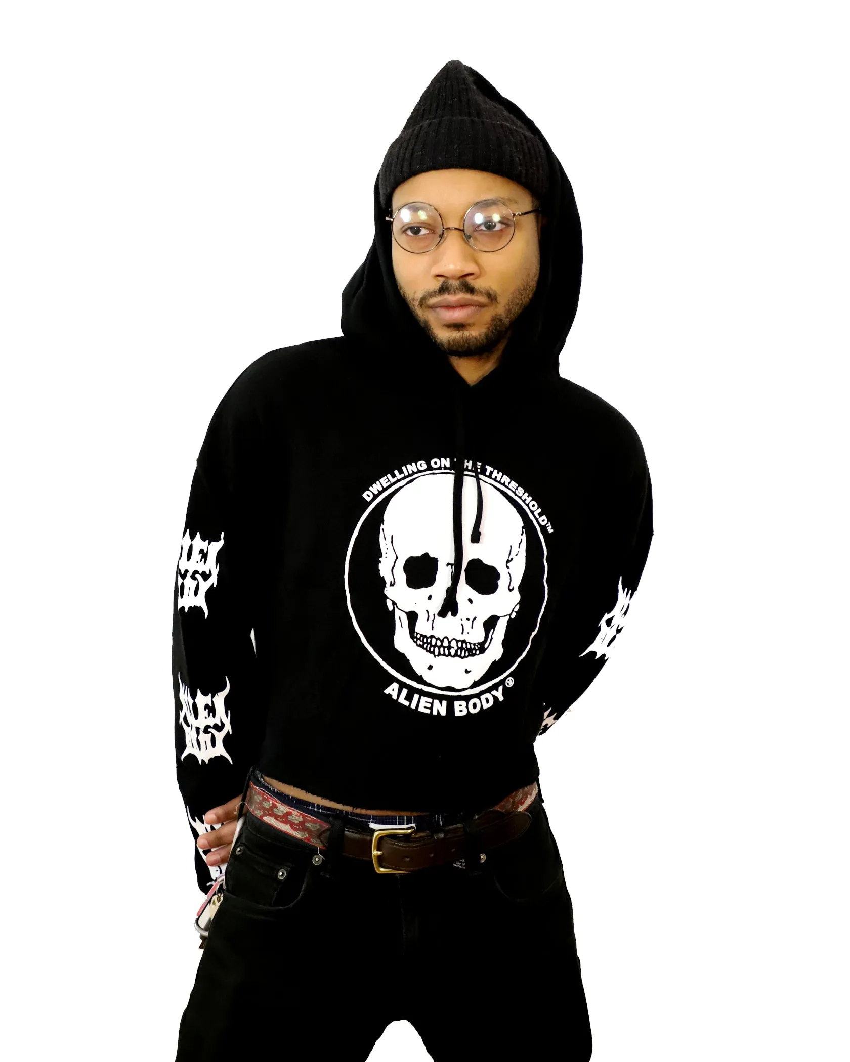 Crop-Dweller Crop Top Hoodie