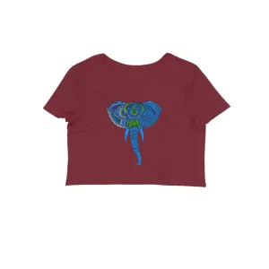 Crop Top (Women) - Elephantastic (12 Colours)