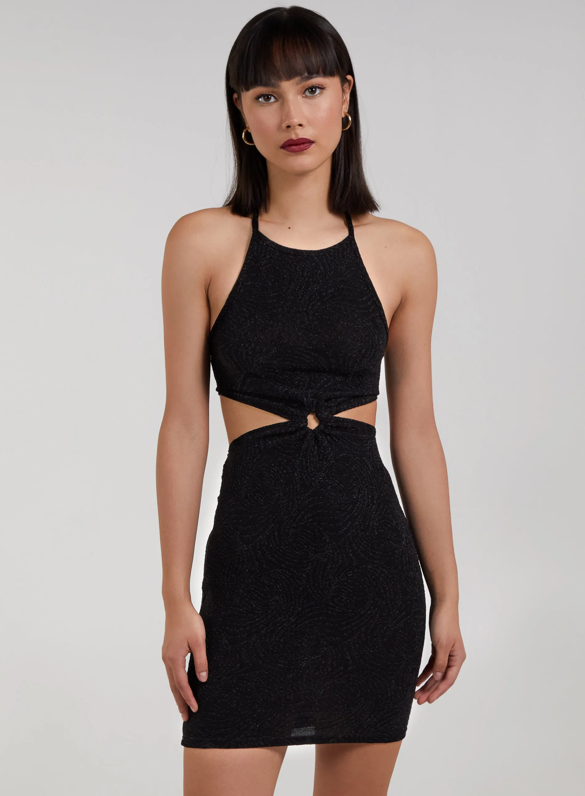 Cut Out Mini Dress