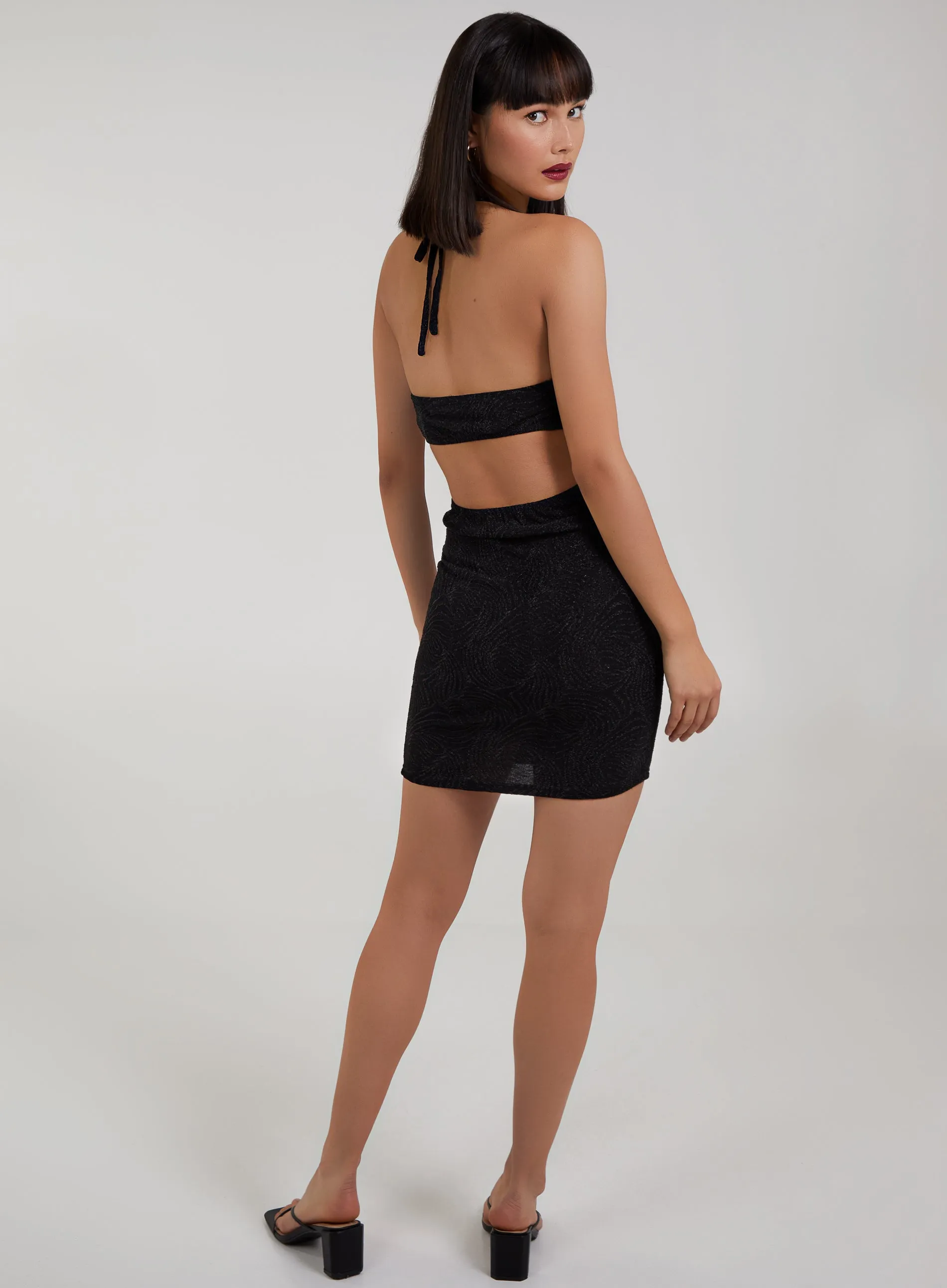 Cut Out Mini Dress