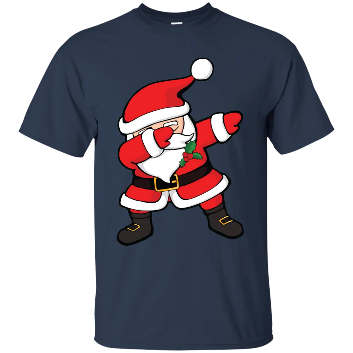 Dabbing Santa Claus Christmas Dab Shirt, Long Sleeve