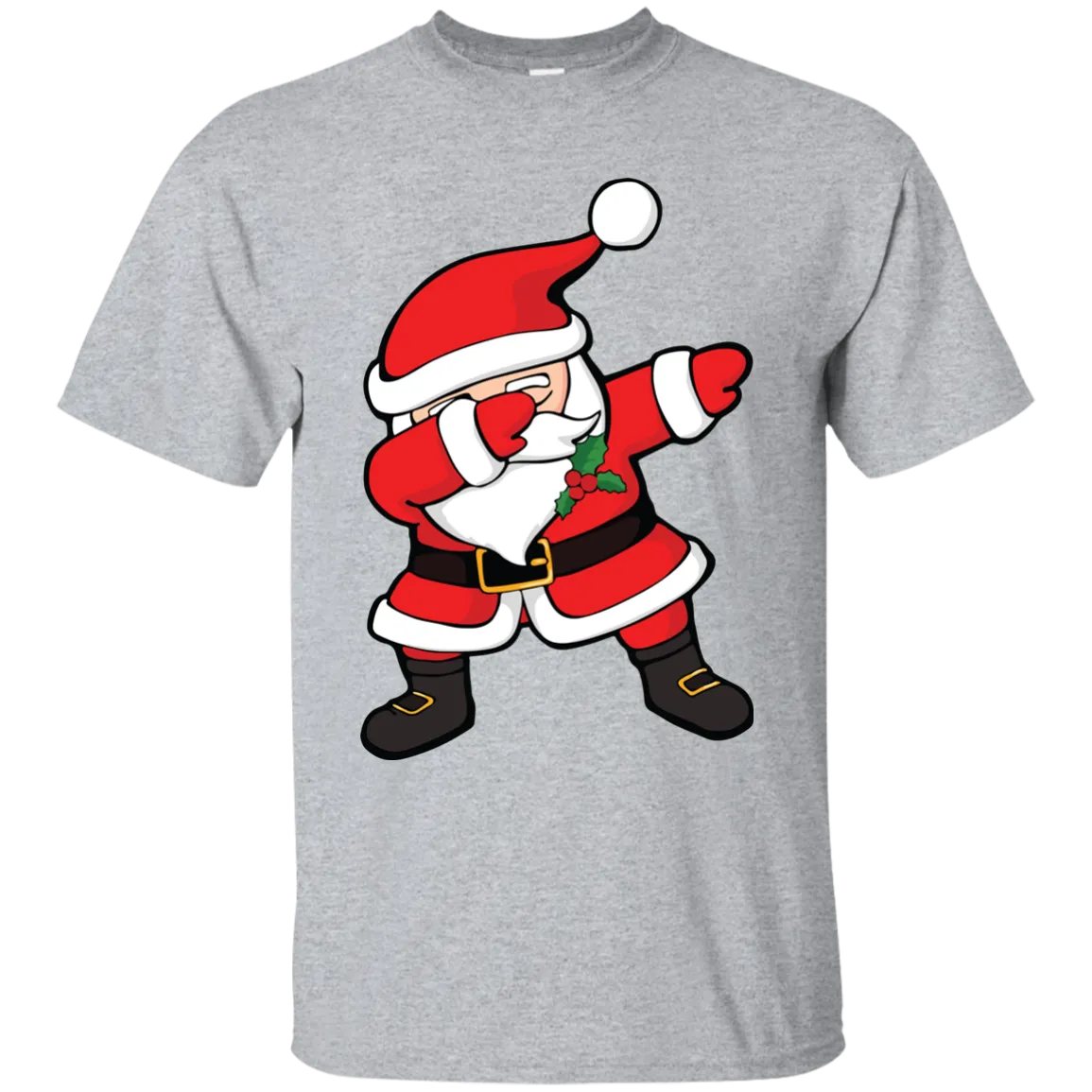 Dabbing Santa Claus Christmas Dab Shirt, Long Sleeve