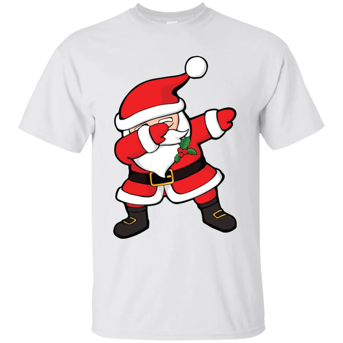 Dabbing Santa Claus Christmas Dab Shirt, Long Sleeve