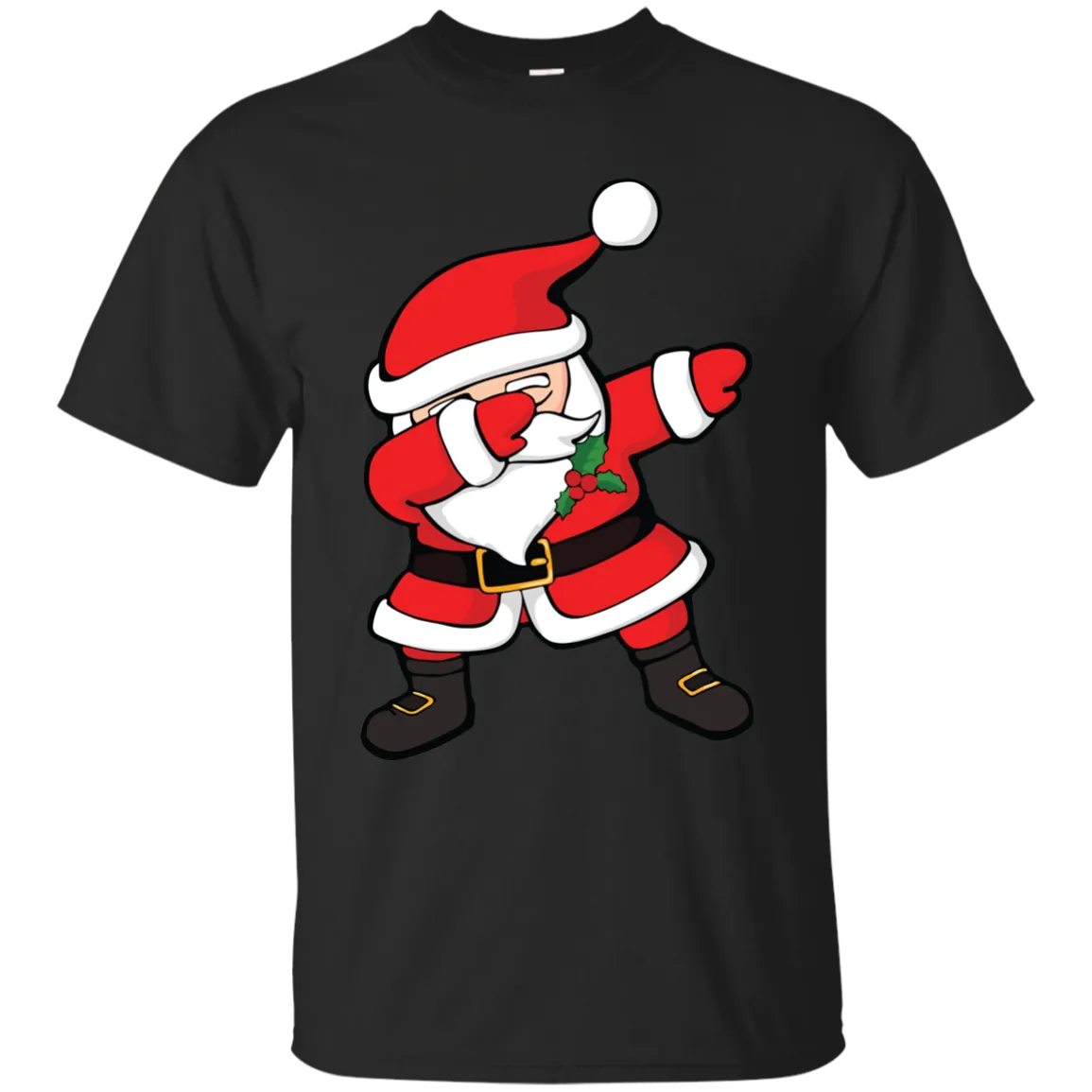 Dabbing Santa Claus Christmas Dab Shirt, Long Sleeve