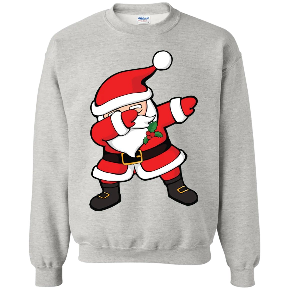 Dabbing Santa Claus Christmas Dab Shirt, Long Sleeve