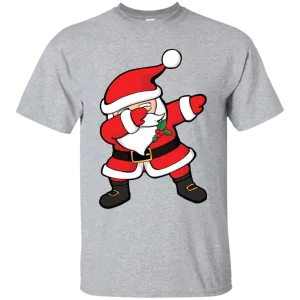 Dabbing Santa Claus Christmas Dab Shirt, Long Sleeve
