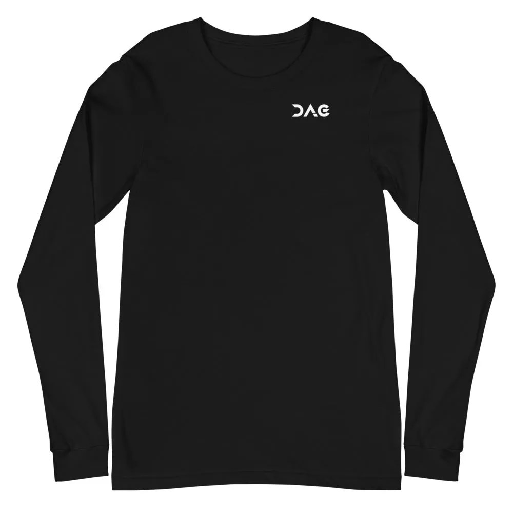 DAG Gear Unisex Wordmark Long Sleeve Tee