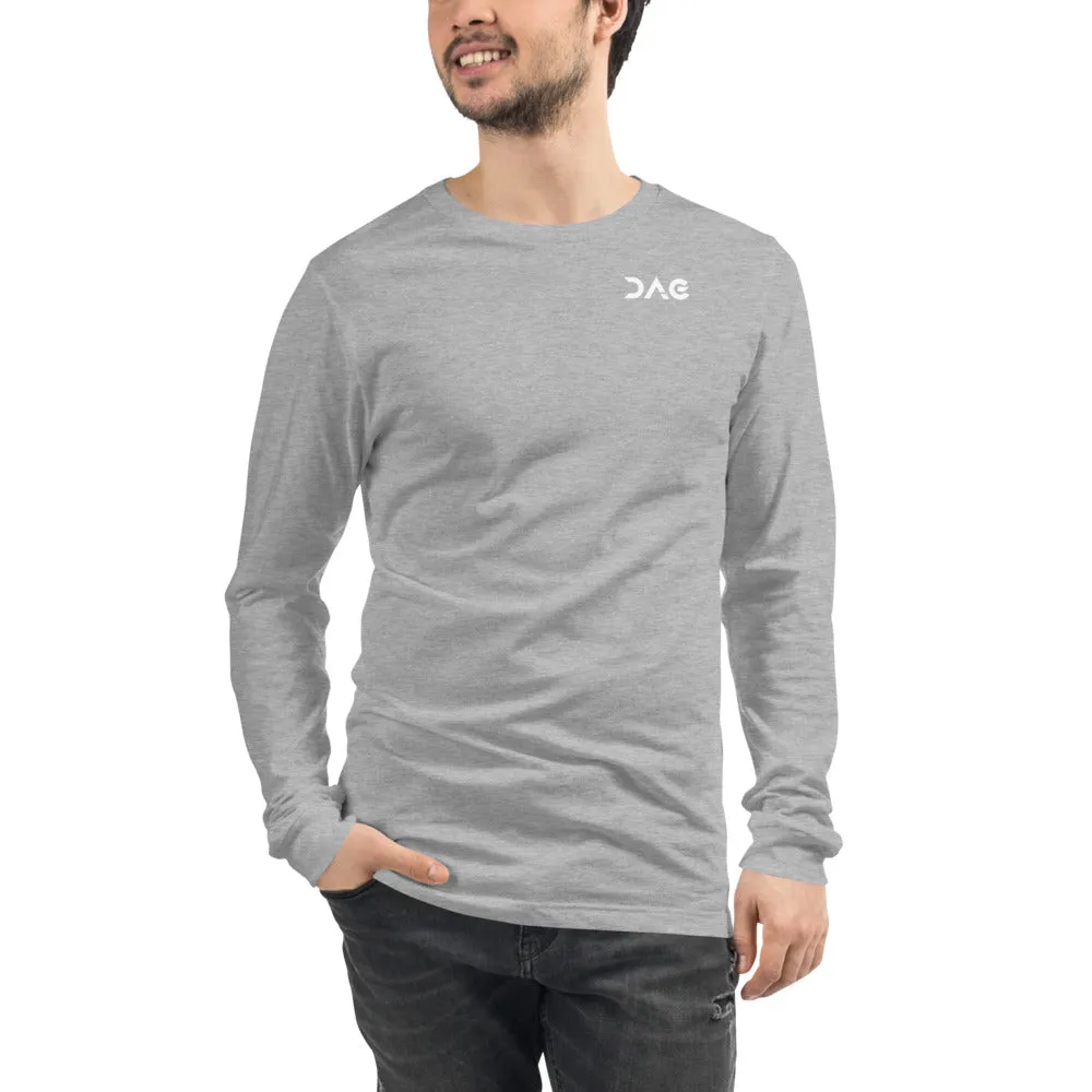 DAG Gear Unisex Wordmark Long Sleeve Tee