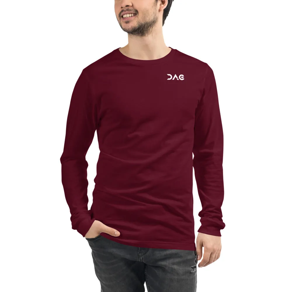 DAG Gear Unisex Wordmark Long Sleeve Tee