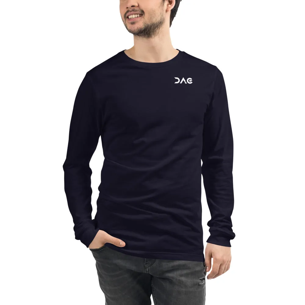 DAG Gear Unisex Wordmark Long Sleeve Tee
