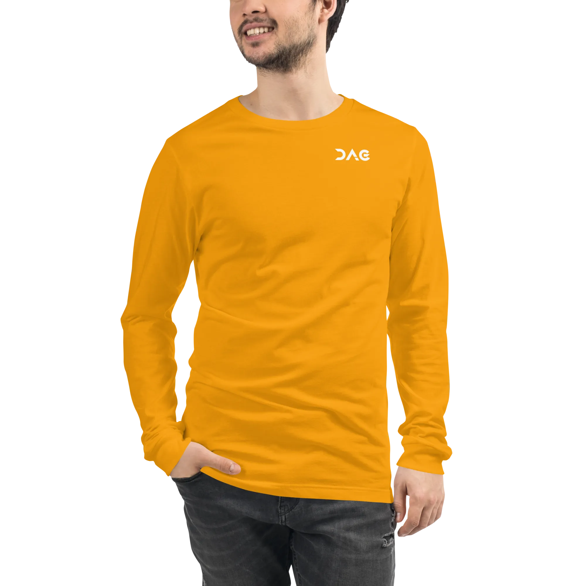 DAG Gear Unisex Wordmark Long Sleeve Tee