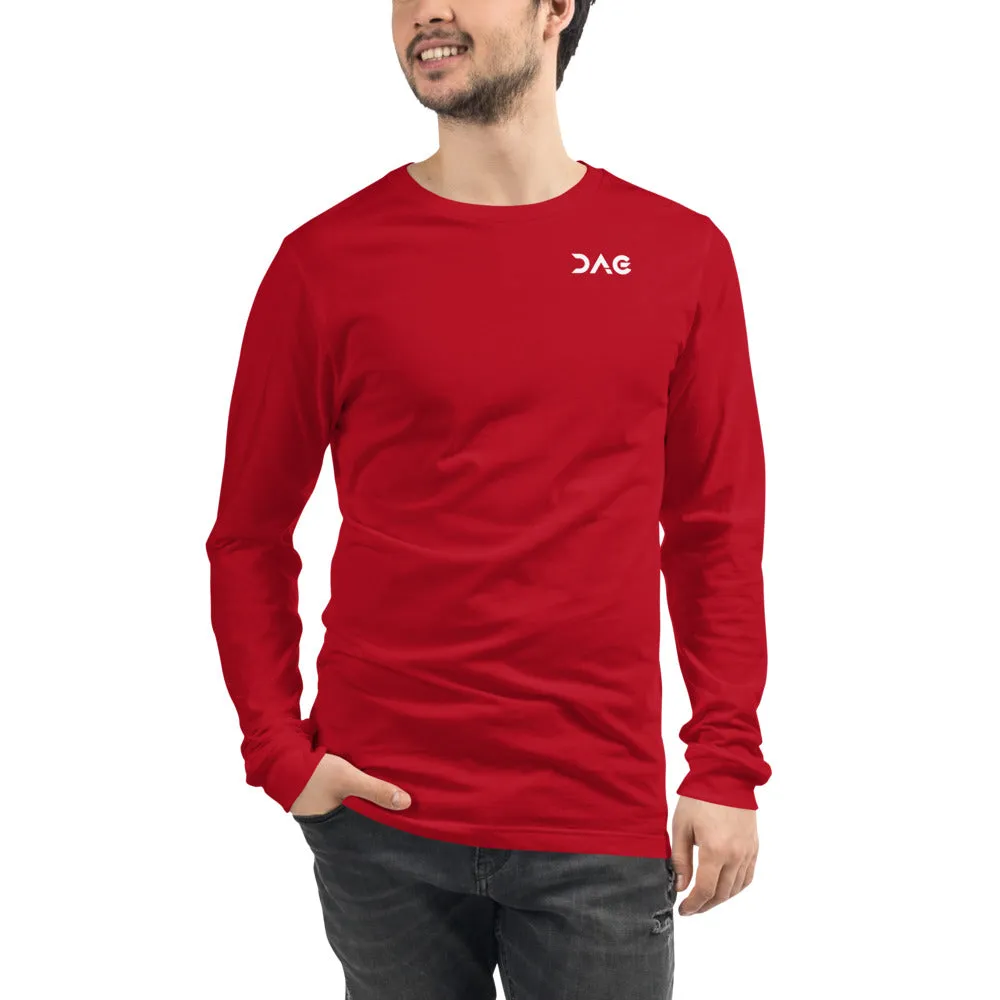DAG Gear Unisex Wordmark Long Sleeve Tee