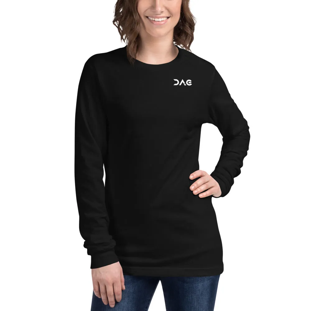 DAG Gear Unisex Wordmark Long Sleeve Tee