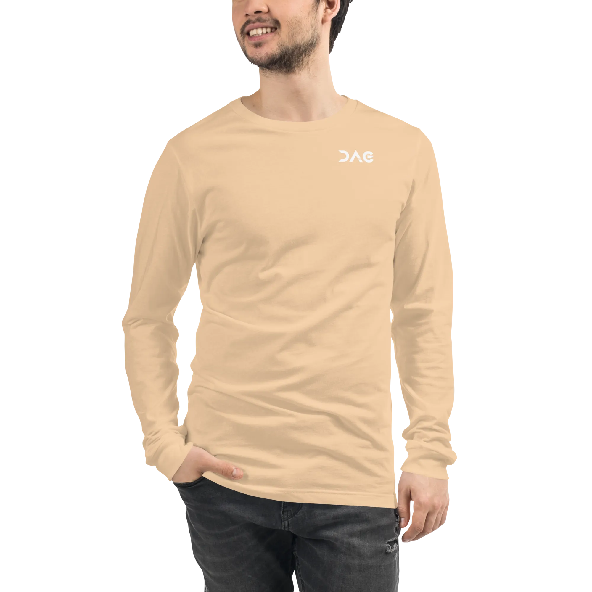 DAG Gear Unisex Wordmark Long Sleeve Tee