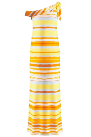Dalis Dress Painted | Orange