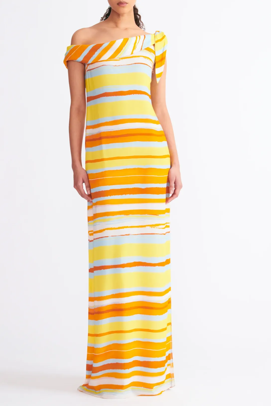Dalis Dress Painted | Orange