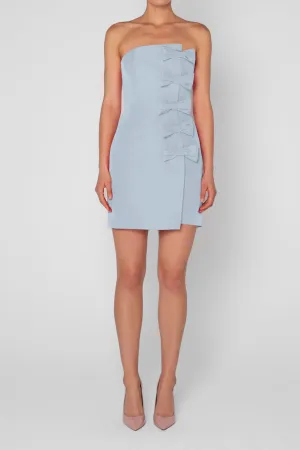 Daniela Silk Faille Mini Dress