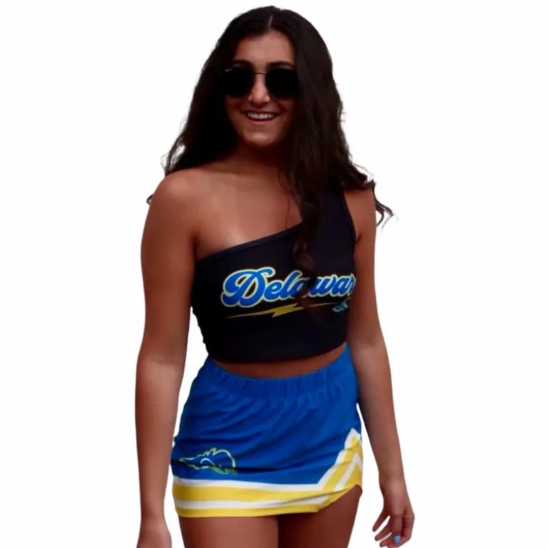 Delaware Lightning One Shoulder Top
