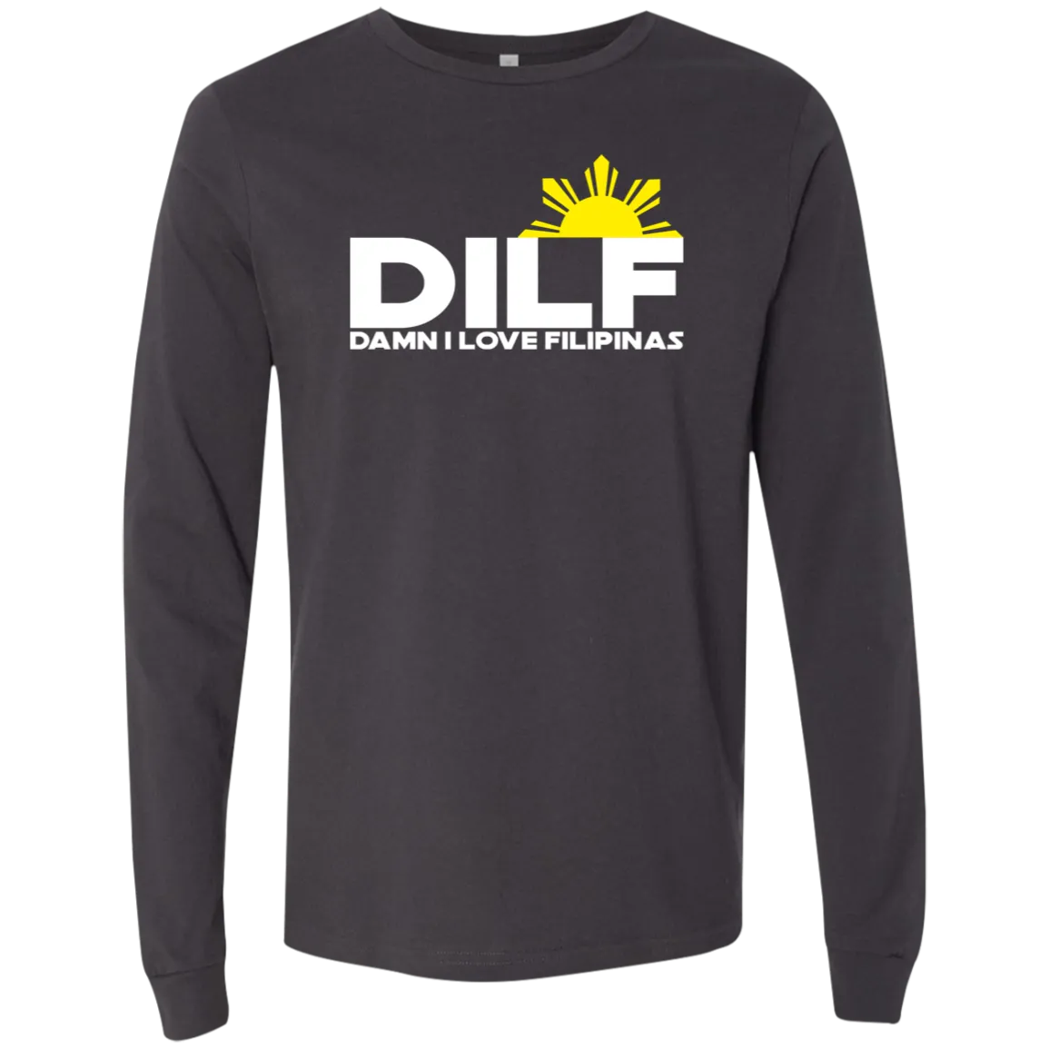 DILF Damn I Love Filipinas Unisex Jersey Long Sleeve T-Shirt