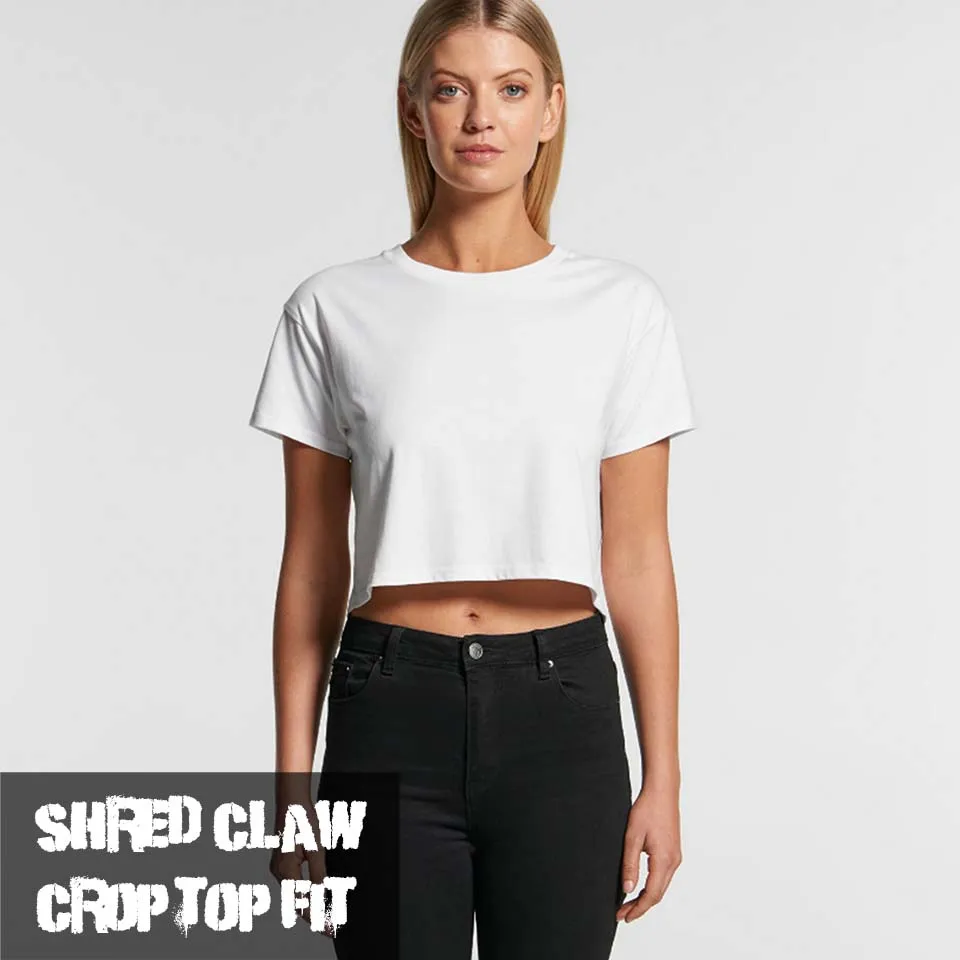 Drink Coffee Hail Satan - Crop Top
