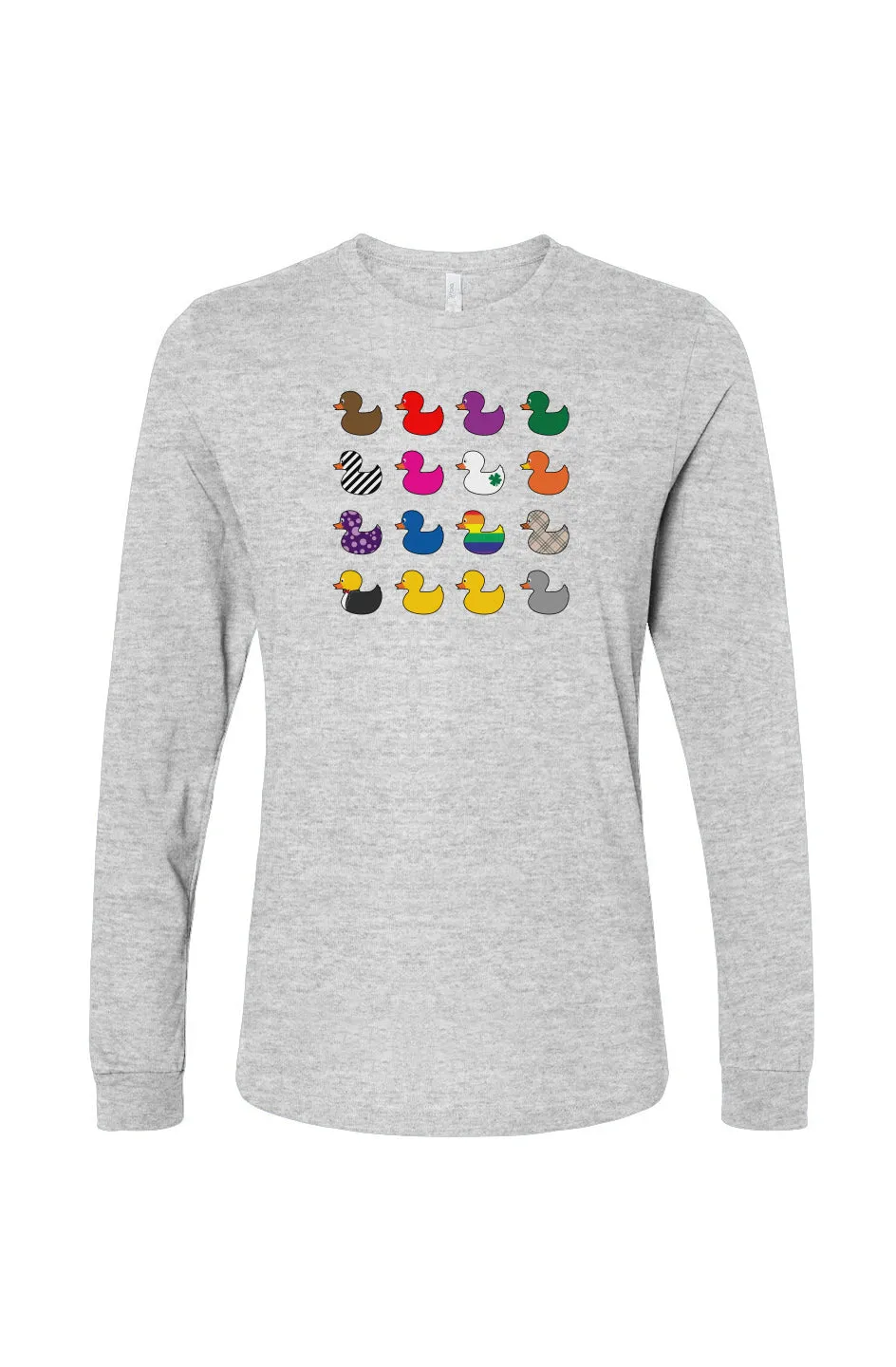 Duck, Duck, Gray Duck Returns Unisex Long Sleeve