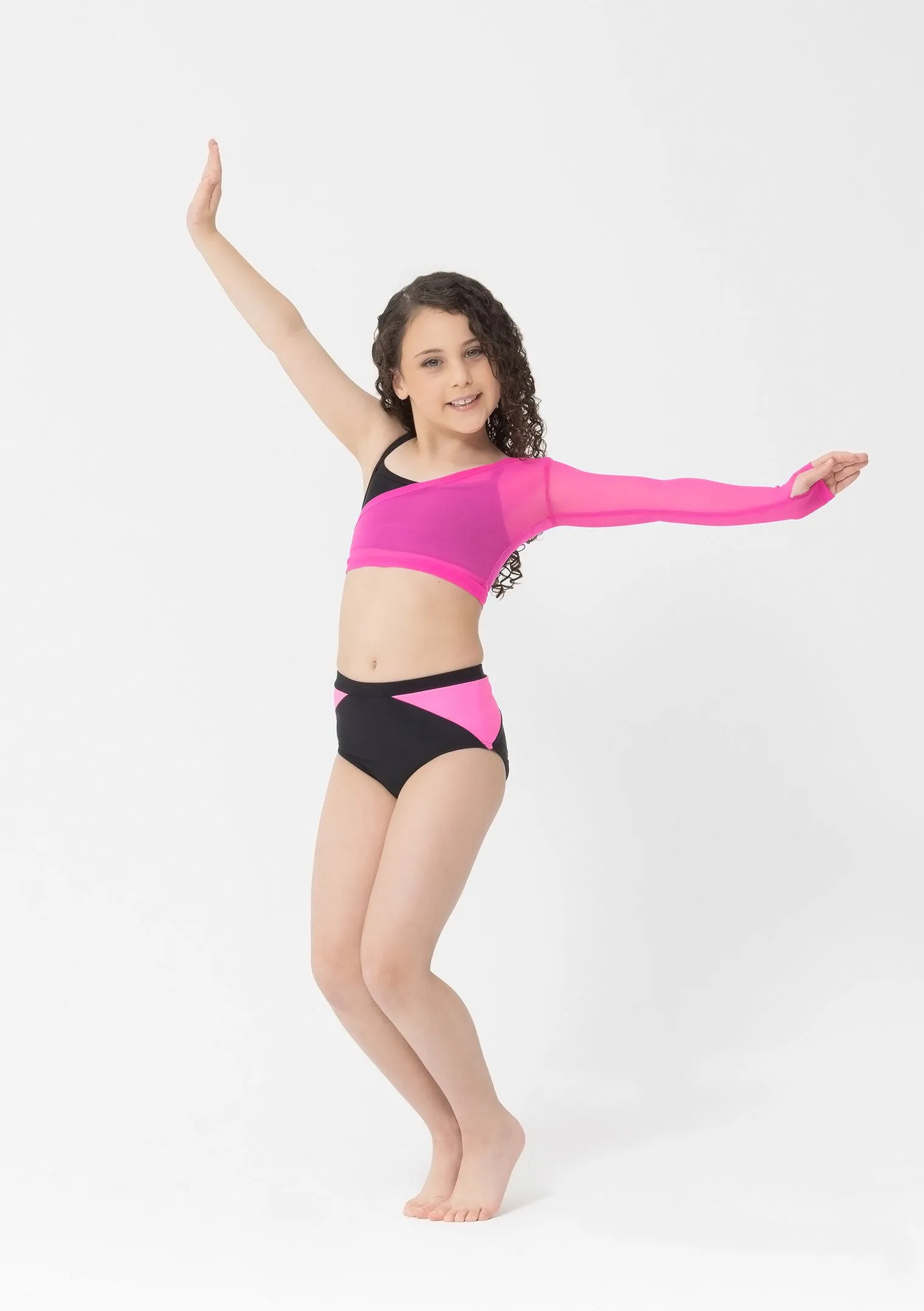 Eden Single Sleeve Crop Top