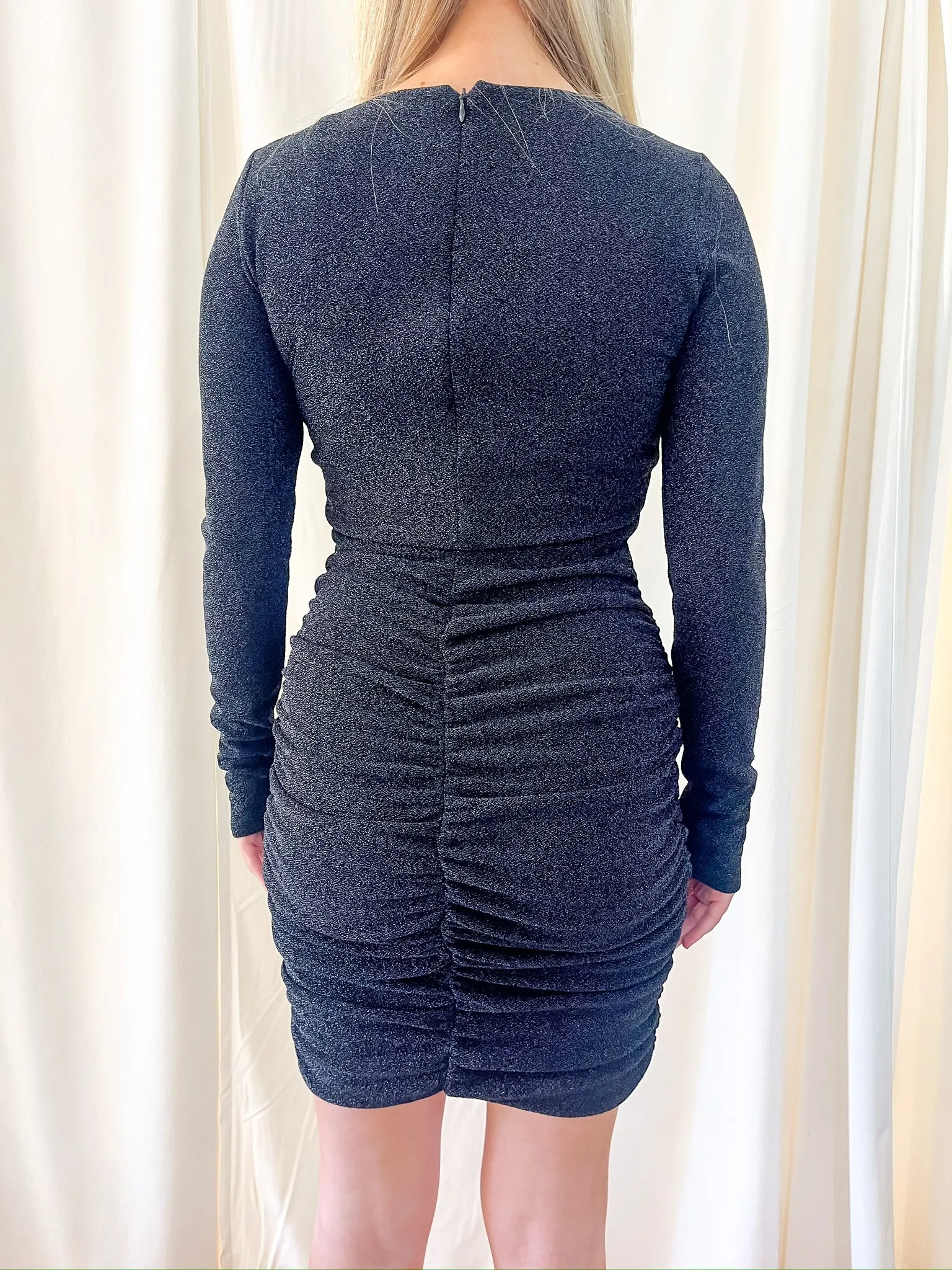 Ellis Dress - Black - Lavender Brown