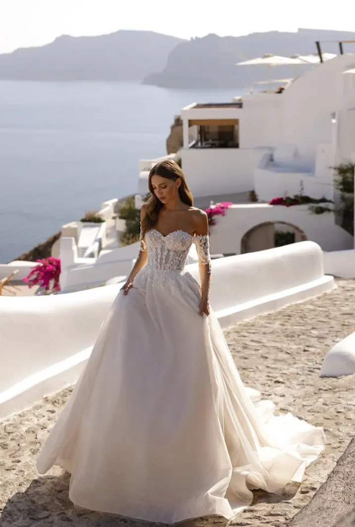 Elysian Corset Tulle Gown