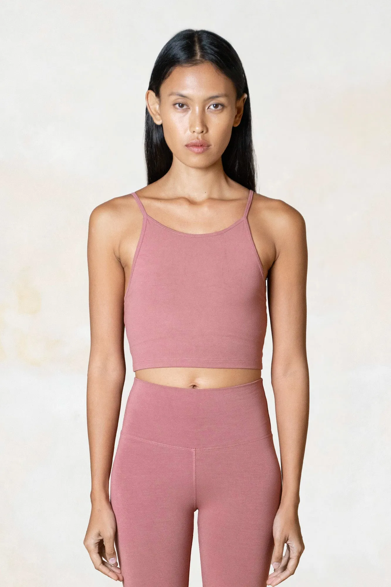 Ester Bamboo Built-in Bra Crop Top