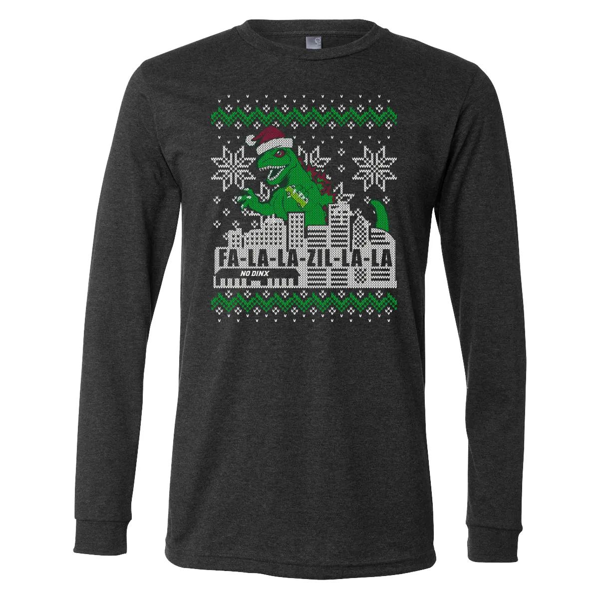 Fa-La-La-Zilla Long Sleeve Shirt