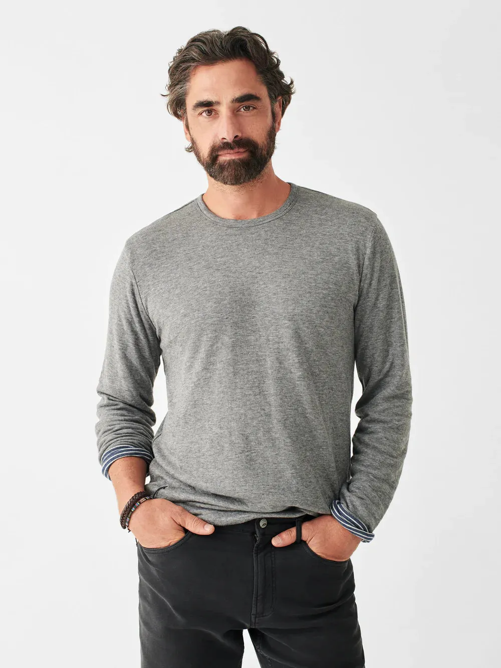 Faherty - Cloud Reversible Crew